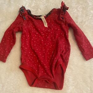 Santa‎ Baby Bodysuit 6-12 Months
